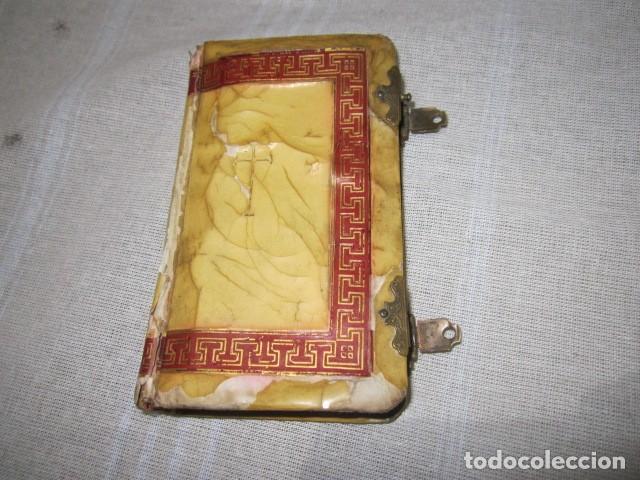 Libros antiguos: Librito religioso. Pomell Eucaristic. 7,5 x 12 cms. - Foto 1