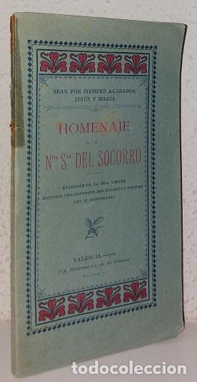 Old books: Homenaje a Ntra. Sra. del Socorro (1906) (lb)