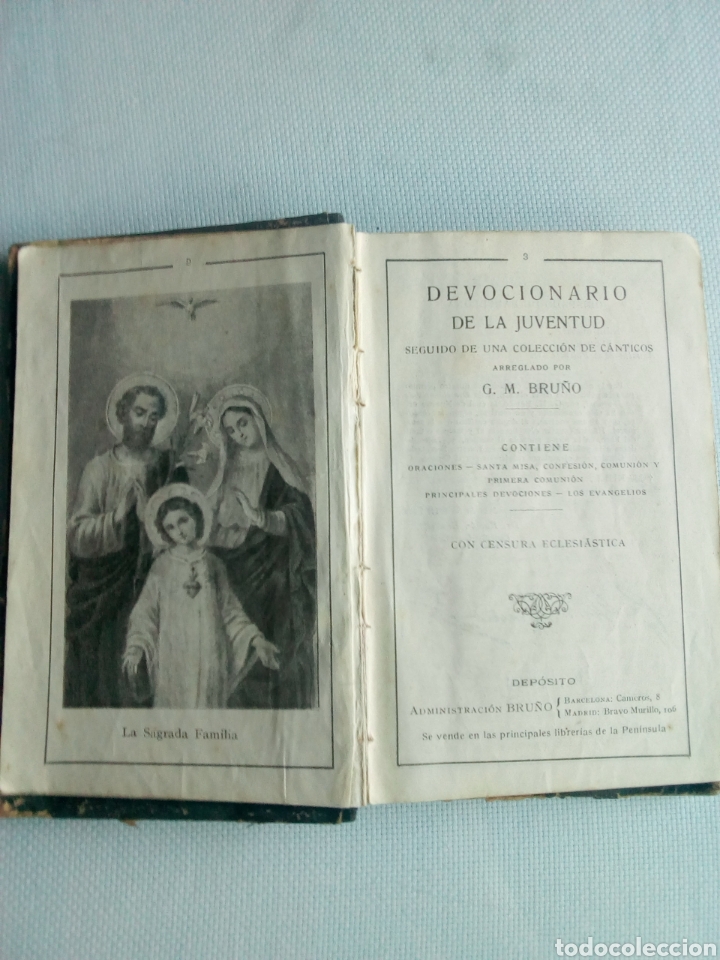 Libros antiguos: Devocionario de la juventud - Foto 3