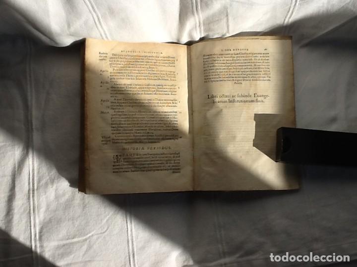 Libros antiguos: EVANGELICARUM INSTITUTIONUM LIBRI OCTO - Foto 4