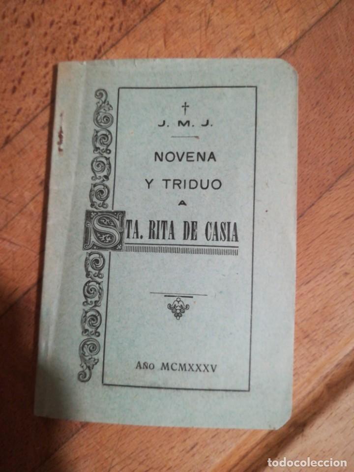 Novena Y Triduo Sta Rita De Casia 1935 Sold Through Direct Sale