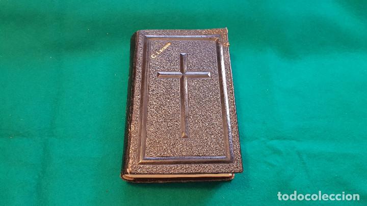 Libros antiguos: SEMANA SANTA LATINA Y CASTELLANA (1853) C. LECHON
