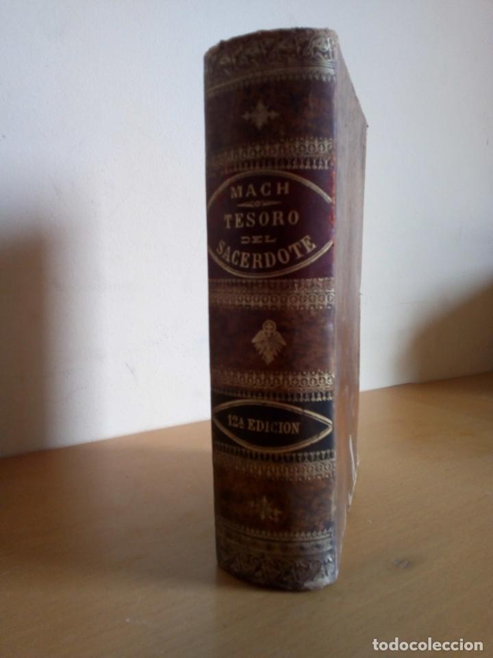 Libros antiguos: TESORO DEL SACERDOTE - Foto 1