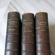 Libros antiguos: LOTE DE 3 LIBROS RELIGIOSOS DE BOLSILLO( AÑO 1.887). Lote 134717238