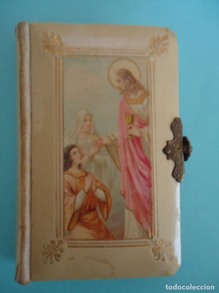 Libros antiguos: ANTIGUO DEVOCIONARIO DE PEQUE&Ntilde;O TAMA&Ntilde;O.MUY BONITO. --- 2