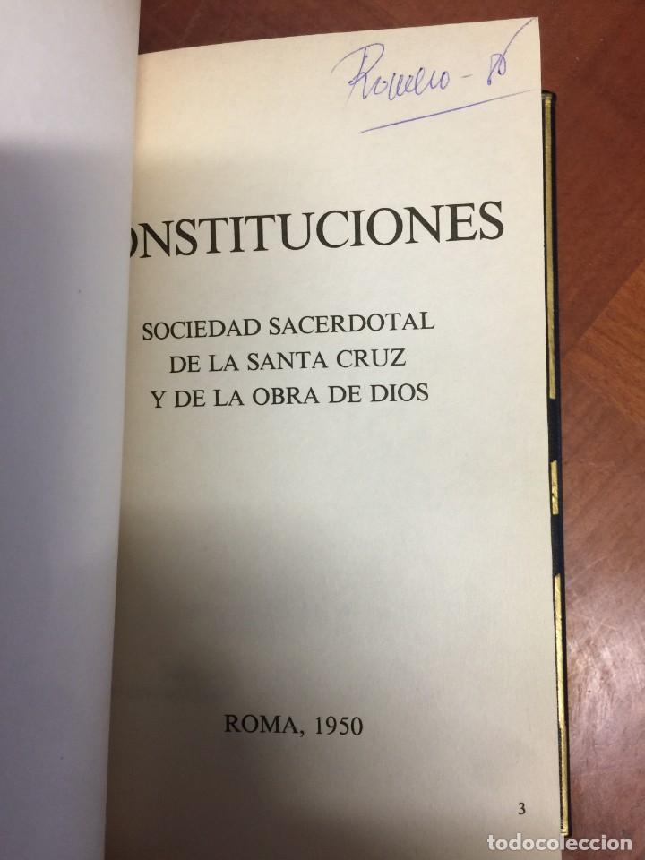 Libros antiguos: CONSTITUCION OPUS DEI 1950 - Foto 2