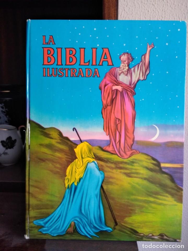 Libros antiguos: LA BIBLIA ILUSTRADA - Foto 1
