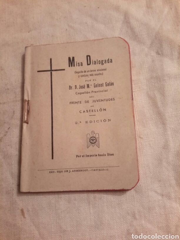 Libros antiguos: Misa Dialogada, de 1942 - Foto 1