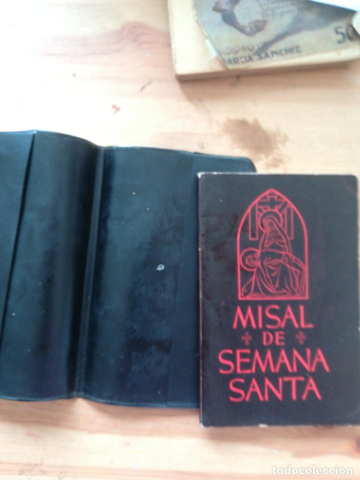 Libros antiguos: Misal de semana santa fray german del prado