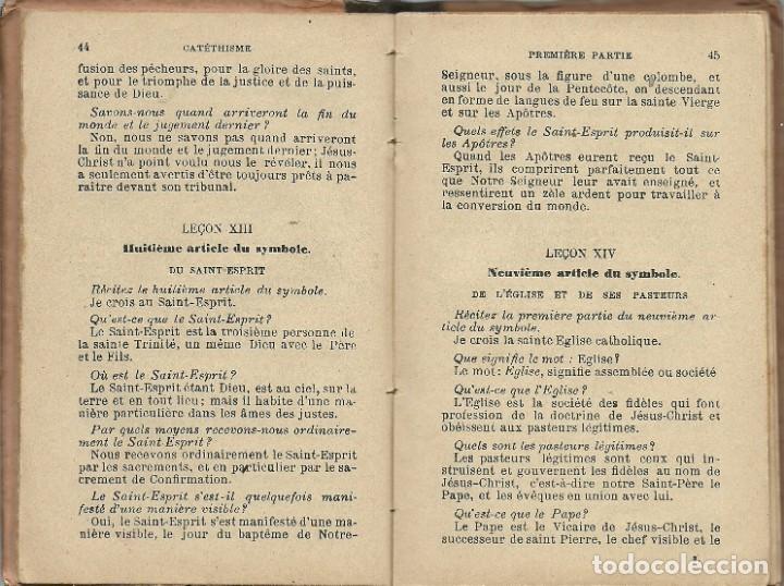 Libros antiguos: CATECHISME DU DIOCESE DE LYON - 1899 - Foto 5