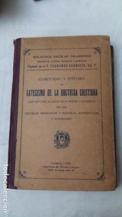 Libros antiguos: Catecismo 1921 - Foto 1
