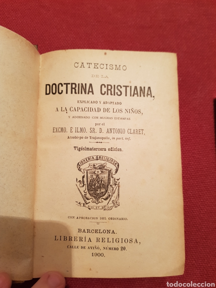 Libros antiguos: Catecismo - Foto 4