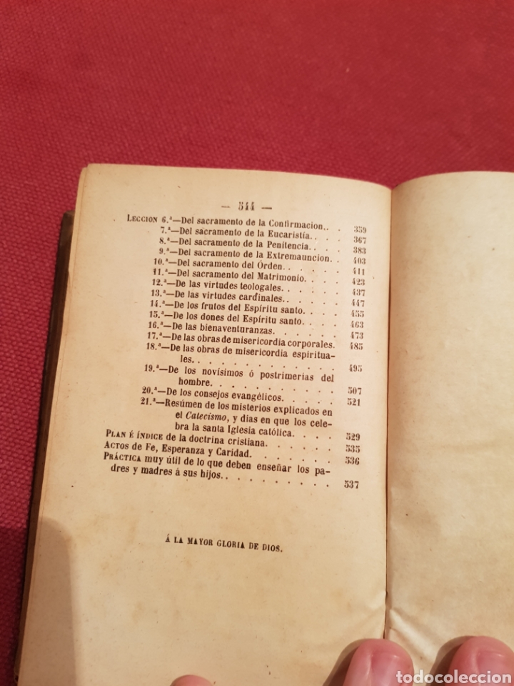 Libros antiguos: Catecismo - Foto 7