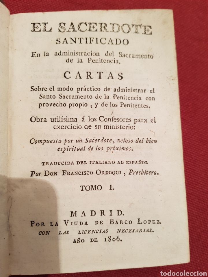 Libros antiguos: El sacerdote santificado - Foto 7