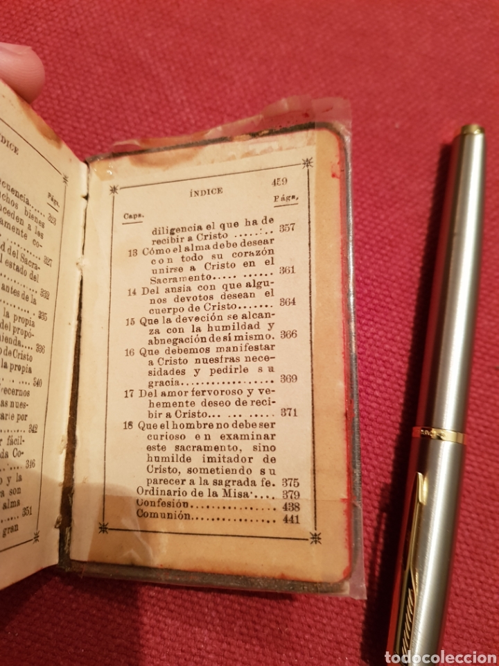 Libros antiguos: Imitaci&oacute;n de Cristo - Foto 4