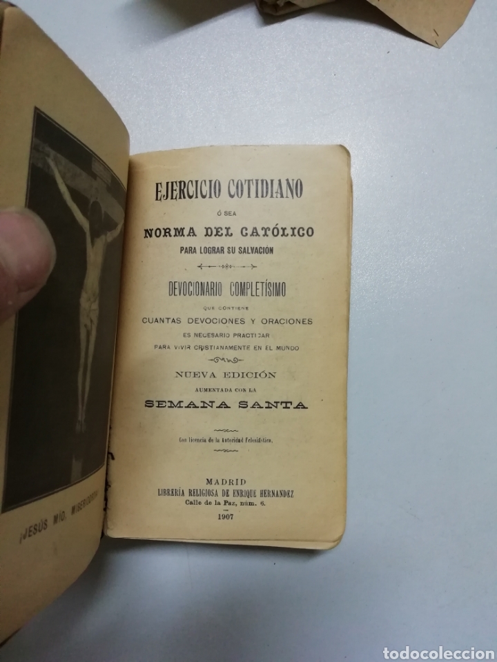 Libros antiguos: Ejercicio cotidiano - Foto 1