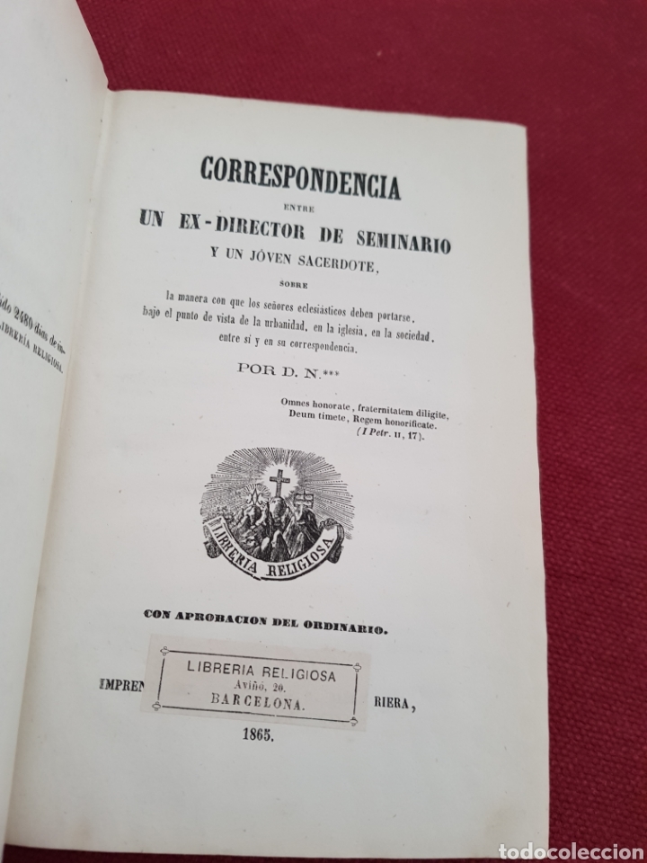 Libros antiguos: Correspondencia... - Foto 5