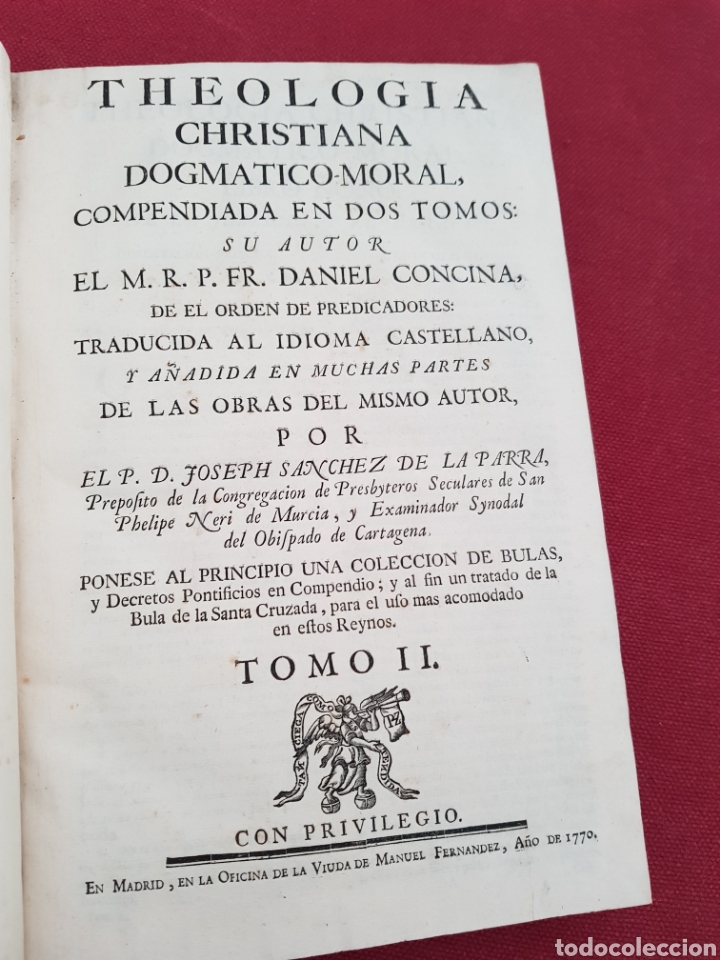 Libros antiguos: Teolog&iacute;a dogm&aacute;tica - Foto 6