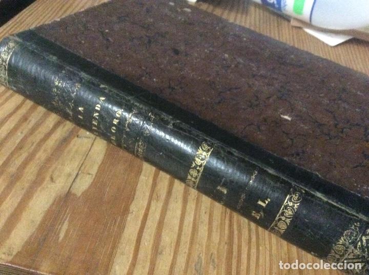 Old books: La leyenda de oro para cada d&iacute;a del a&ntilde;o. Vidas de todos los santos que vener&aacute; la iglesia. Tomo I