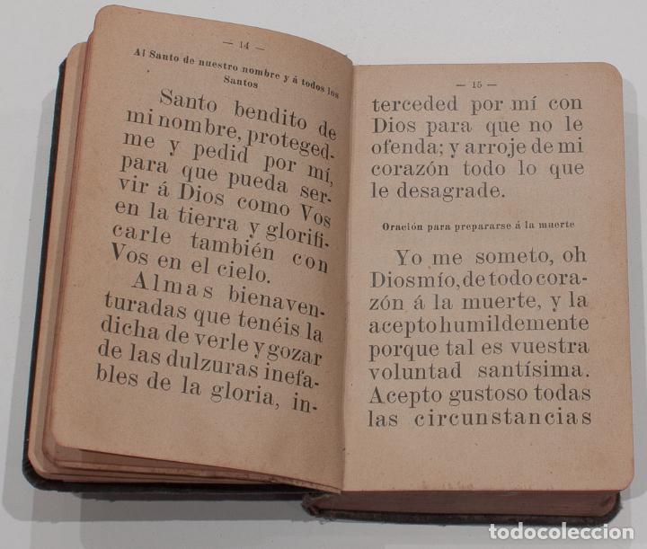 Libros antiguos: NOVISIMO EJERCICIO COTIDIANO. DEVOCIONARIO COMPLETO.1910. - Foto 2