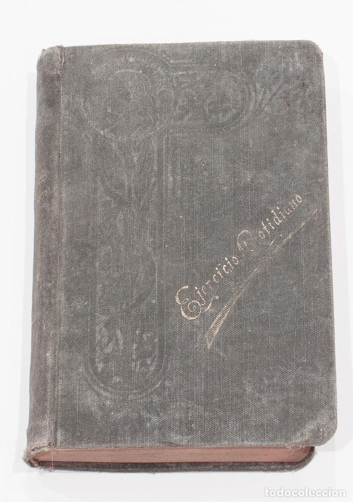 Libros antiguos: NOVISIMO EJERCICIO COTIDIANO. DEVOCIONARIO COMPLETO.1910. - Foto 3