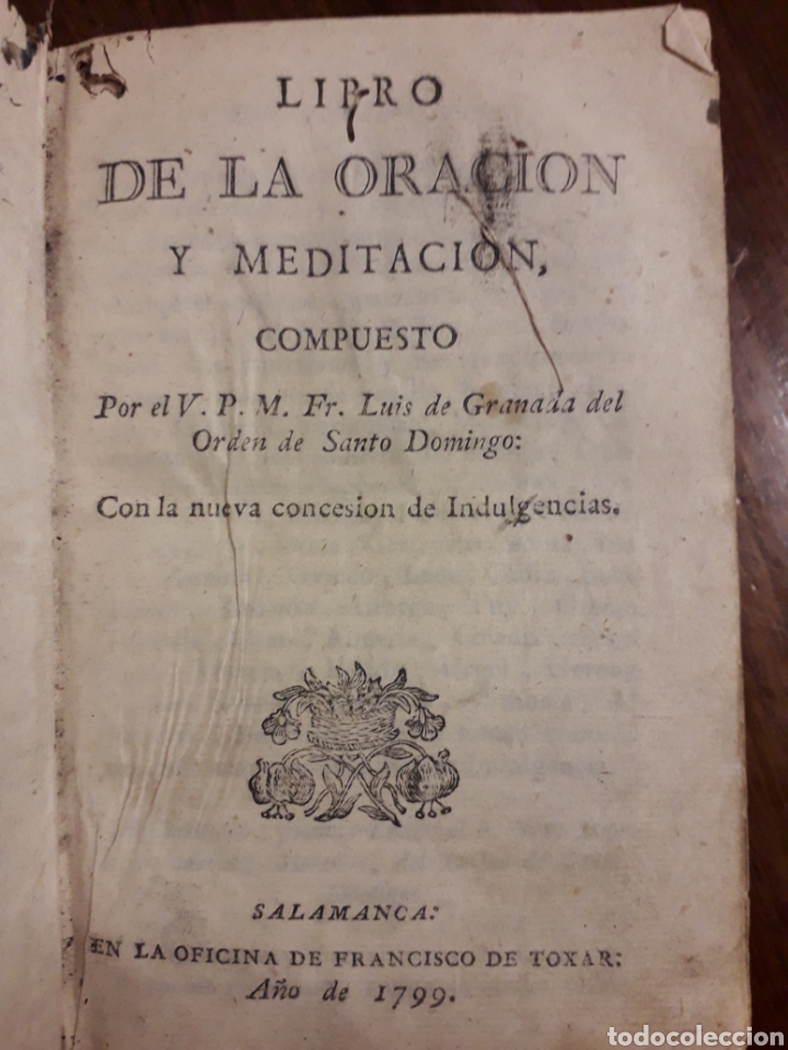 Libros antiguos: ORACI&Oacute;N Y MEDITACI&Oacute;N - Foto 2