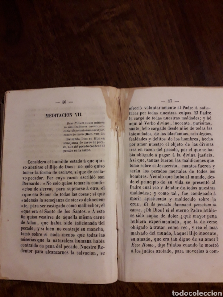 Libros antiguos: MEDITACI&Oacute;NES - Foto 4