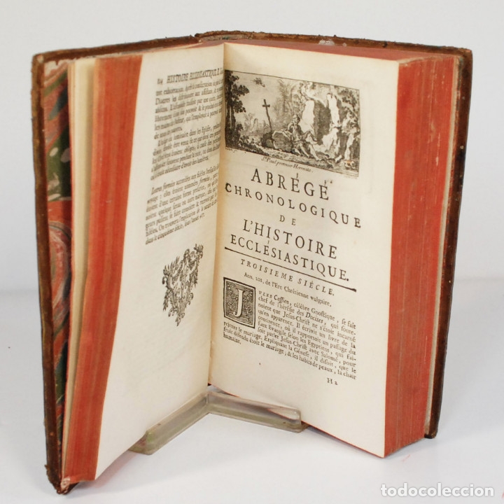 Libros antiguos: CHRONOLOGIQUE DE LHISTOIRE ECCLESIASTIQUE. - MACQUER, Philippe - Foto 5