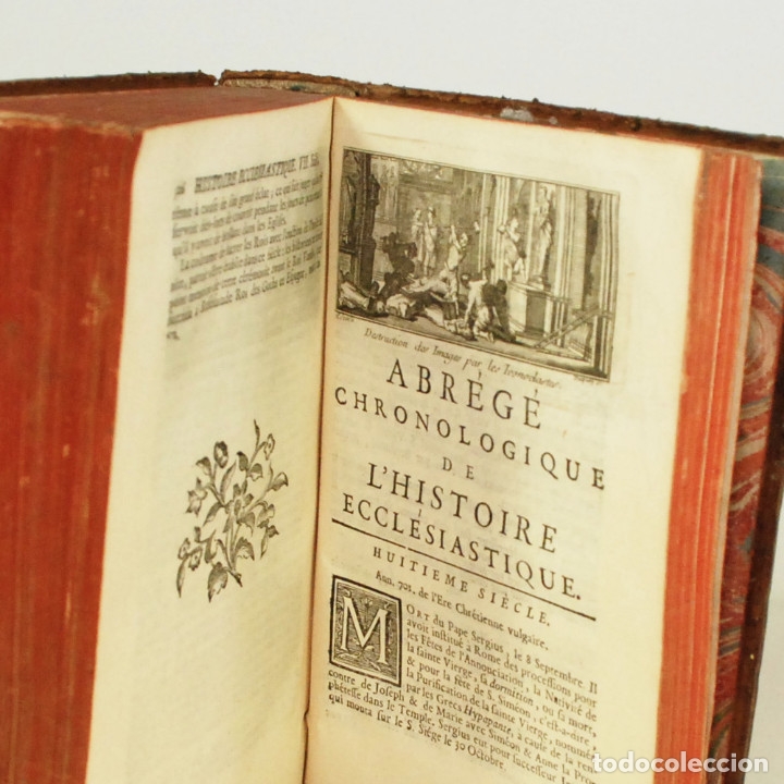 Libros antiguos: CHRONOLOGIQUE DE LHISTOIRE ECCLESIASTIQUE. - MACQUER, Philippe - Foto 6