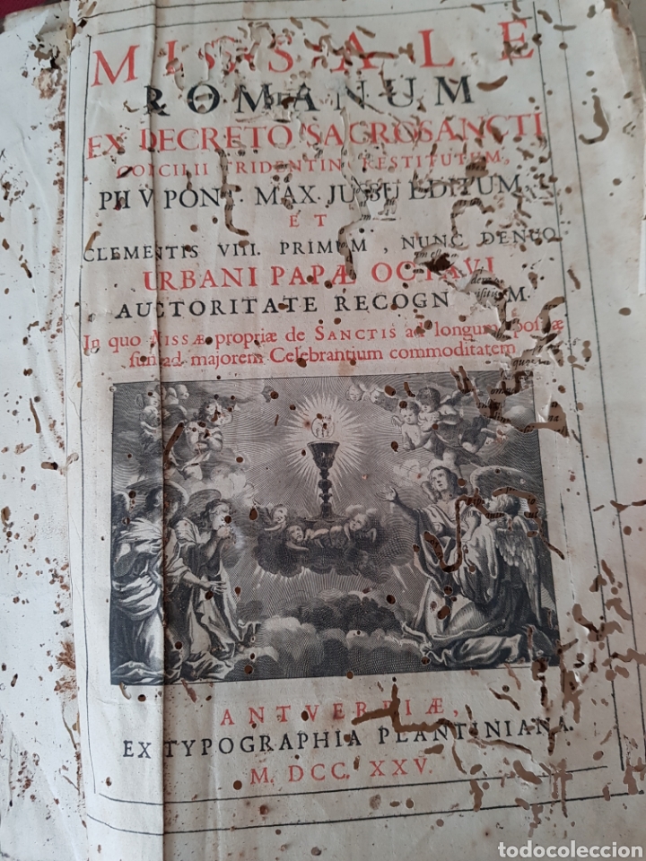 Libros antiguos: Misal antiguo - Foto 6