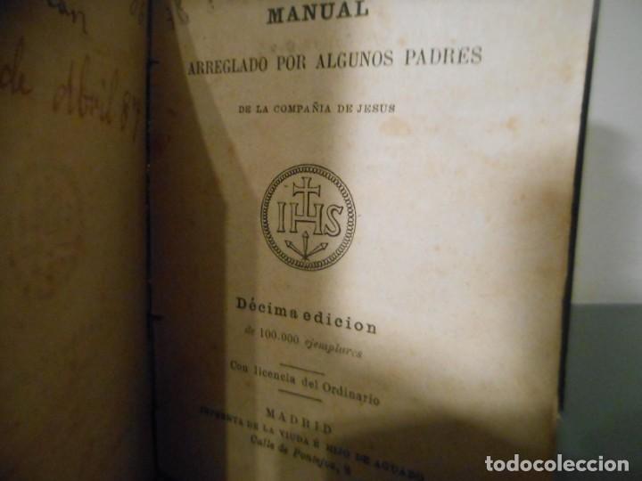 Libros antiguos: DEVOCIONARIO - 1886 - Foto 2