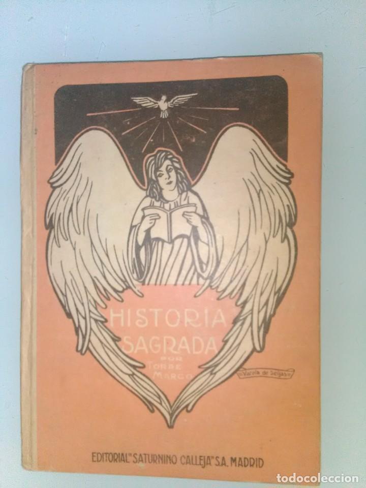 Libros antiguos: PROGRAMA DE HISTORIA SAGRADA-- MARIANO TORRE Y MARCO - Foto 1