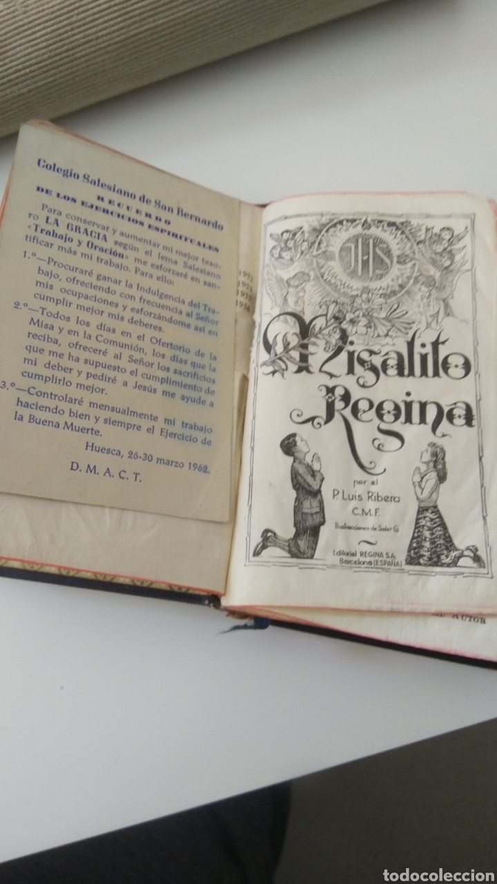 Libros antiguos: Misalito regina - Foto 3