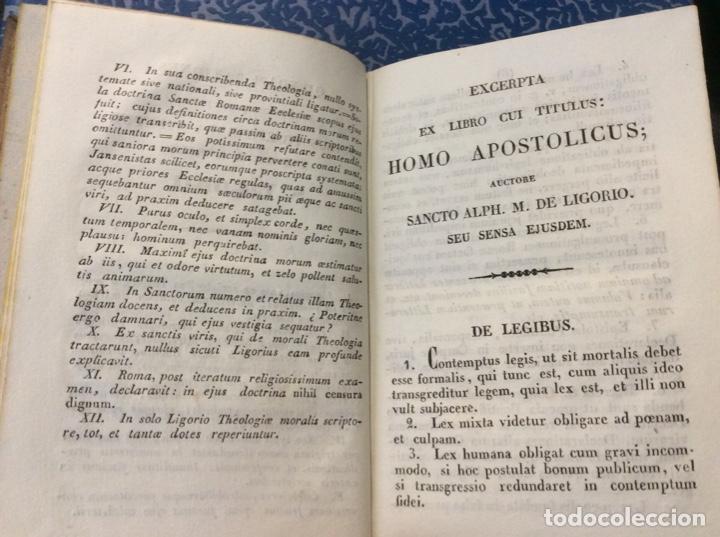Libros antiguos: Homo apostolicus. 1843 - Foto 4