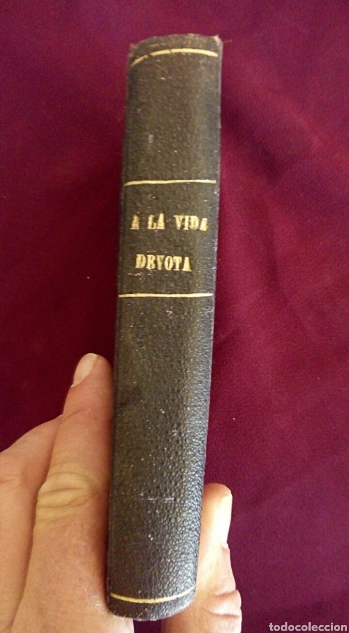 Libros antiguos: La vida devota de Francisco de Sales. - Foto 1
