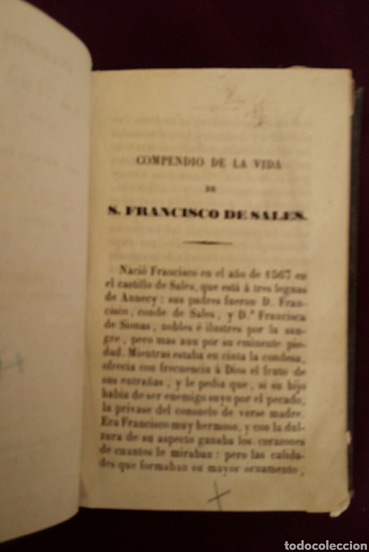 Libros antiguos: La vida devota de Francisco de Sales. - Foto 4