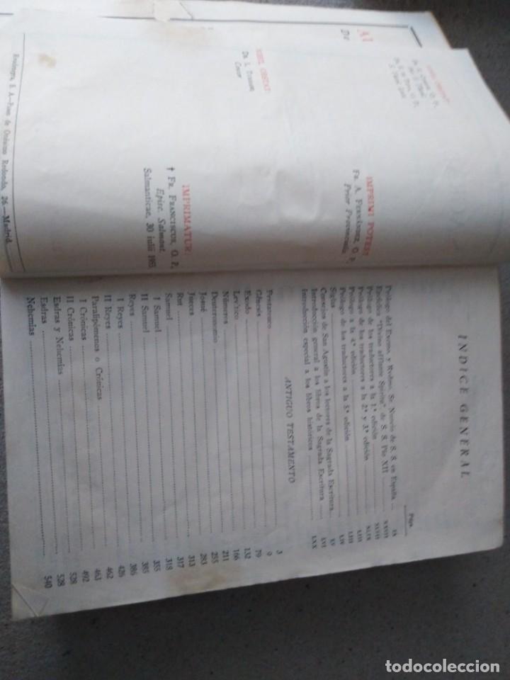 Libros antiguos: Biblia. & - Foto 5