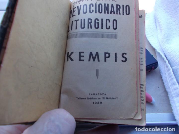 Libros antiguos: misal devocionario antiguo - Foto 3