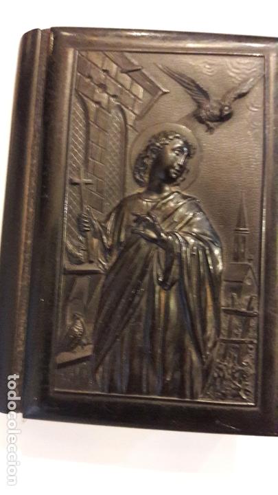 Libros antiguos: Devocionario Sagrado Coraz&oacute;n de Jes&uacute;s  tapas gutapercha J Sayol Echevarria 1882