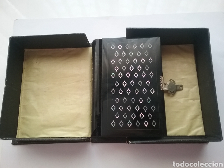 Libros antiguos: Devocionario antiguo 1865 con caja. - Foto 2