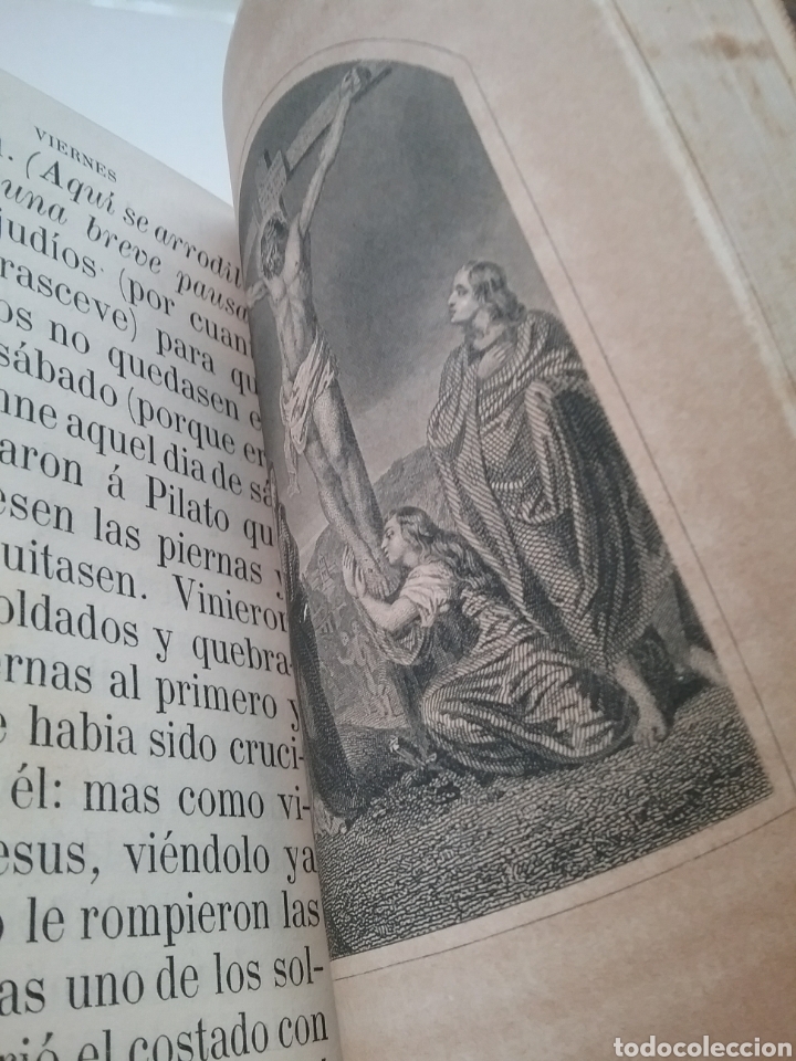 Libros antiguos: Devocionario antiguo 1865 con caja. - Foto 6
