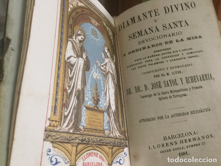 Libros antiguos: Devocionario 1881 - Foto 4
