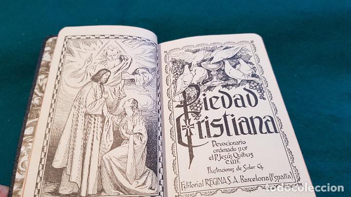 Libros antiguos: DEVOCIONARIO PIEDAD CRISTIANA (1954)