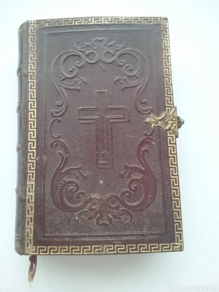 Libros antiguos: Devocionario Novisimo Diamante 1864 edici&oacute;n adornada con grabados y l&aacute;minas de acero