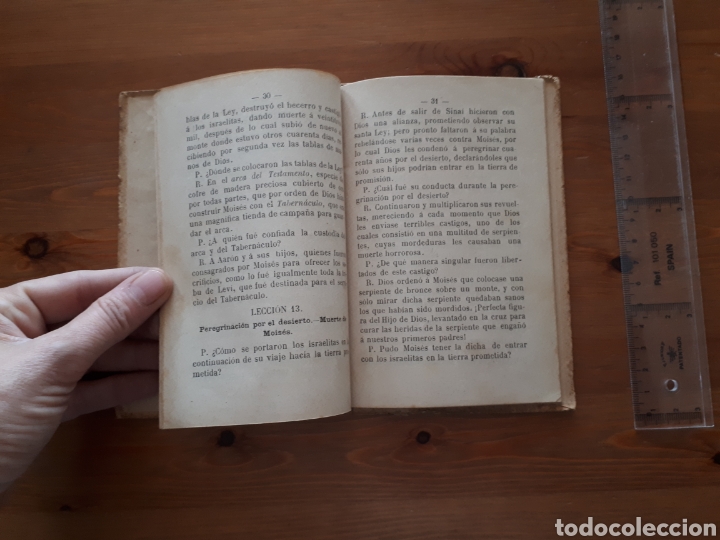 Libros antiguos: Compendio de Historia Sagrada, 1897 - Foto 4