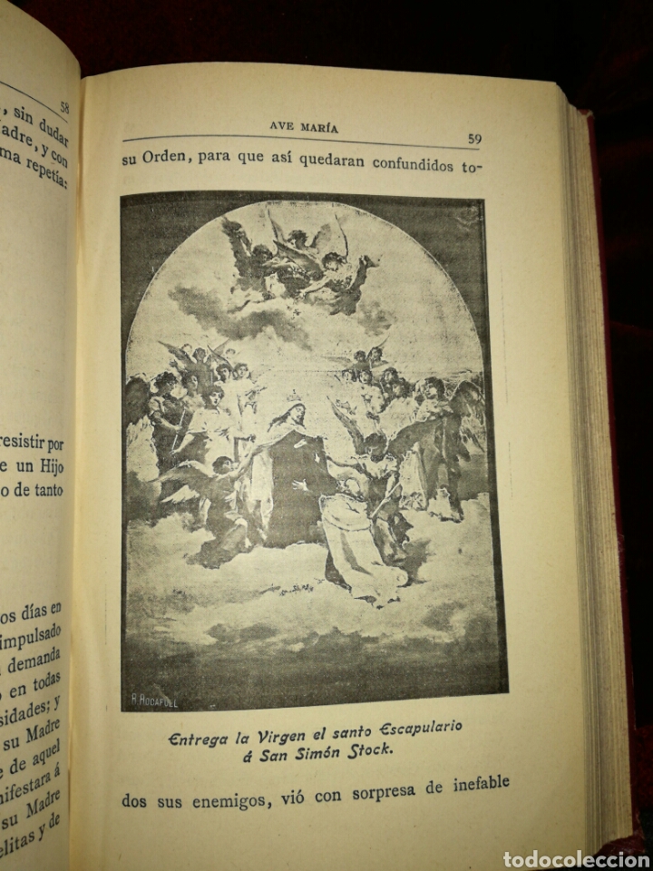 Libros antiguos: Florecillas del Carmelo - Foto 5