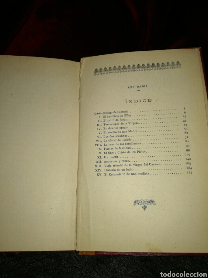 Libros antiguos: Florecillas del Carmelo - Foto 6