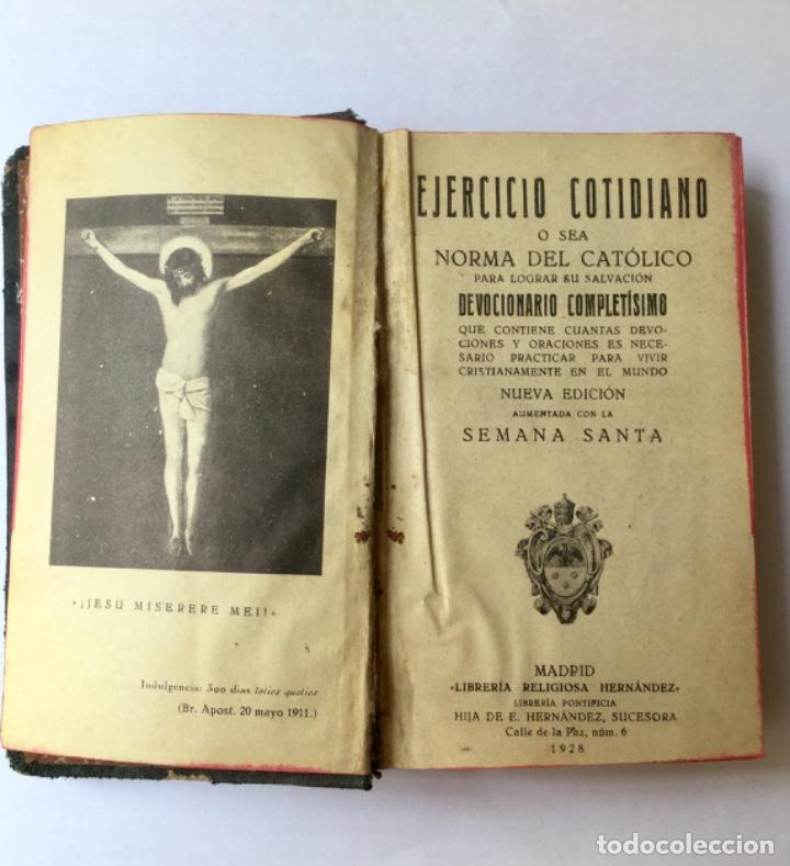 Libros antiguos: Devocionario completisimo. A&ntilde;o 1928