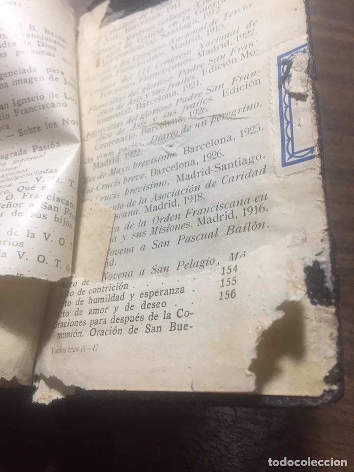Libros antiguos: Misal Vamos tras el - Foto 3