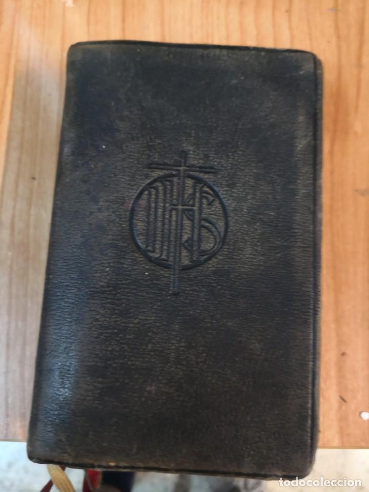 Libros antiguos: MISAL COMPLETO PARA LOS FIELES - 1946 - - ENCUADERNACI&Oacute;N PIEL